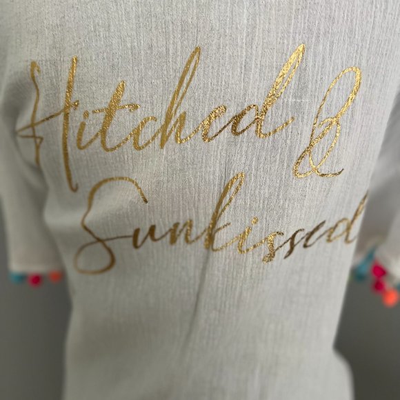 David’s Bridal Kimono beach cover-up - Picture 3 of 5